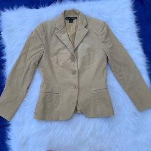 Ralph Lauren black label Beige Corduroy Blazer